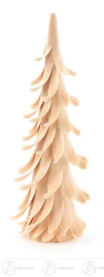 Produktbild von Spiralbaum natur (11cm) von Dregeno Seiffen