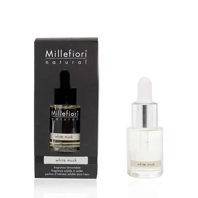 Produktbild von Millefiori Milano Fragrance Soluble in Water White Musk 15 ml