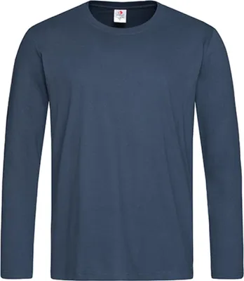 Immagine prodotto di Stedman ST2500 | Maglietta classica a maniche lunghe da uomo - Colore: Blu marino - Taglia: L