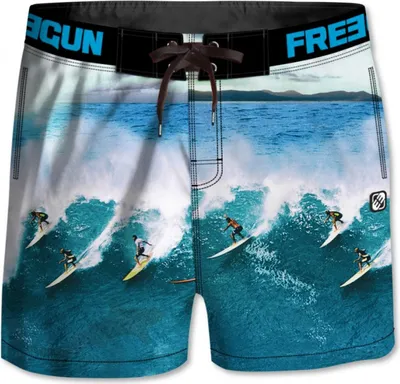 Produktbild von Bademode FREEGUN Badeshort Blau M
