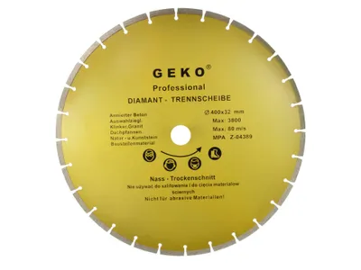 Produktbild von Diamanttrennscheibe, segmentiert, 400x8x32mm