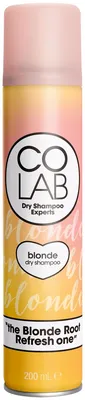 Zdjęcie produktu dla COLAB Suchy szampon korygujący kolor blond z witaminą E 200ml