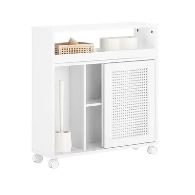 Produktbild von Schmale Badezimmerschrank 20x70x65cm MDF