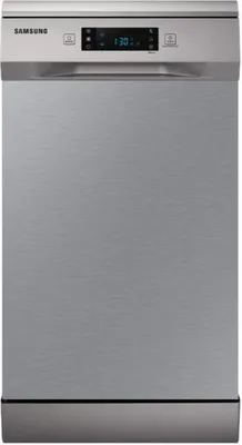 Produktbild von Samsung DW50R4070FS/EC, Freistehend, Single (45 cm breit), Edelstahl, Edelstahl, Tasten, LED