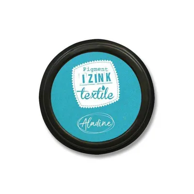 Obrázek produktu pro Razítkovací polštářek na textil IZINK textile - tyrkysový