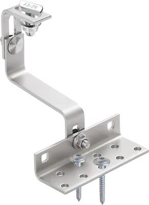 Produktbild von 100x Ziegel-Dachhaken Solar Montageset 10cm Hammerkopf 22,8