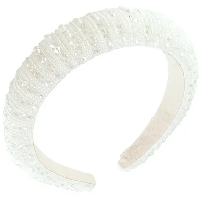 Produktbild von Elegantes VI-30164 Stirnband in Weiß KP30164
