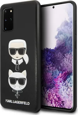 Produktbild von Karl Lagerfeld Samsung Galaxy S20 Plus Print Back cover case - Leather Embossed