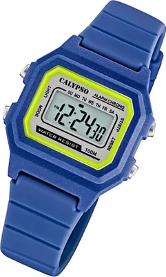 Immagine prodotto di Calypso Orologio digitale unisex K5802/5 Orologio da polso in plastica blu scuro UK5802/5