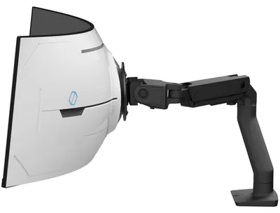 Immagine prodotto di Ergotron HX Series HX ARM WITH VERY HEAVY DUTY PIVOT DESK 144,8 cm 57 pollici Scrivania Nero