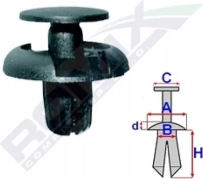 Image de Toyota Avensis/Corolla Goujon (10 Pcs.)