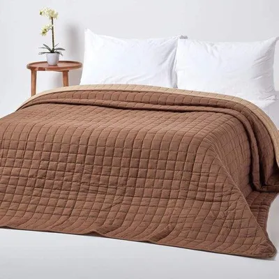 Produktbild von Katoenen, omkeerbare bedsprei für Schlafzimmer oder Wohnzimmer