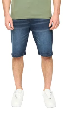 Image de Crosshatch - Short « Kamaline » pour homme BG2571 (34R) (délavage foncé)