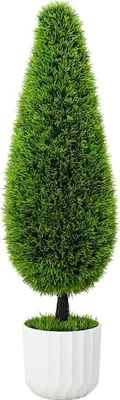 Image de Pin artificiel Vert 24 x 24 x 90 cm Plastique