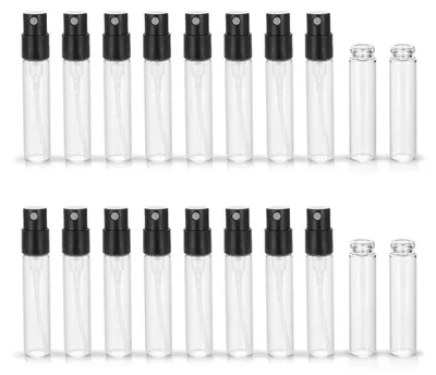 Produktbild von Set aus 50 Mini Glasflaschen für Parfüm 3ml