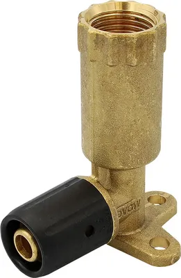 Produktbild von Pipetec Steckfitting Steck-Wandwinkel 16x2-1/2"-78mm