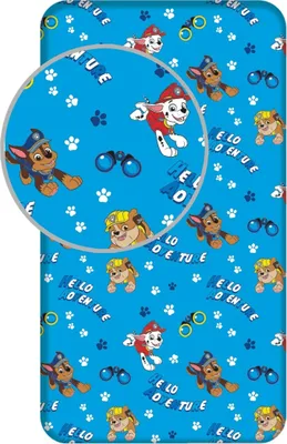 Produktbild von Bettlaken Paw Patrol 573 90x200x25 cm