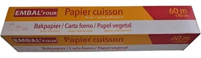 Produktbild von Backpapier 60 m x 0,40
