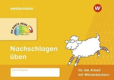 Immagine prodotto di DIE BUNTE REIHE - Deutsch. Nachschlagen üben