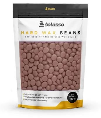 Productafbeelding van Bolusso - Chocolate Wax Bonen - 100gram Chocolade Bonen Voor Wax Apparaat - Wax Parels - Ontharen Zonder Waxstrips - Wax Korrels - Professioneel Thuis Harsen - Geschikt Voor Gehele Lichaam - Snel Resultaat - Effectiefst Met Het Bolusso Wax Apparaat