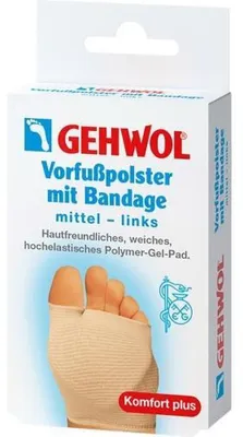 Zdjęcie produktu dla Gehwol ochraniacz przodostopia z bandażem lewy średni 1 szt