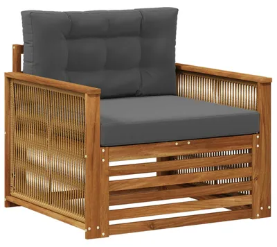 Produktbild von vidaXL Outdoor Mittelsofa Natur