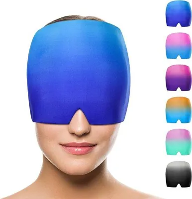 Produktbild von Kältetherapie-Headband - Anti-Migräne-Headband - Herstellbar - Anti-Migräne-Hilfe - Kühlende Kopfbedeckung