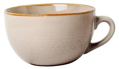 Immagine prodotto di Tazza in Vetroceramica grande, 700 ml, ideale per cappuccino. Ciotola extra large per cereali, con manico. Ciotola per insalata