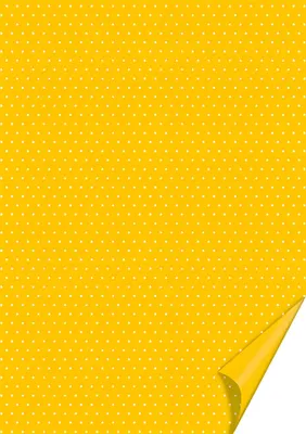 Produktbild von Motivkarton Happy Papers Punkte A4 sonnengelb