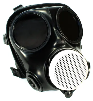 Produktbild von Abdeckkappe für S10 Gasmaske in Weiß Gasmask Britische S10