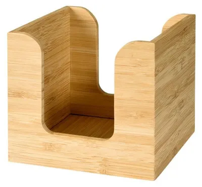 Produktbild von 4x DUNI Besteckkästen Multi, Bambus 11 x 11 cm Braun