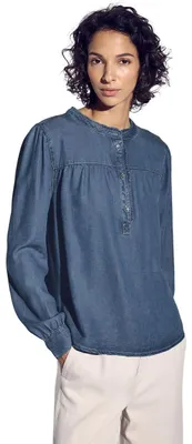 Produktbild von Street One Jeansbluse mit Rüschen