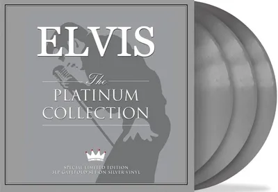 Produktbild von Elvis Presley - The Platinum Collection (Limited Edition) (Silver Coloured) (3 LP)