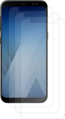 Produktbild von 3x Samsung Galaxy A8 2018 Display Schutzfolie UltrClear