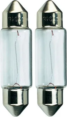 Produktbild von 4 x C5W 10W 12V SV8,5 41mm Soffitte Lampe Glühbirnen Birne (1)