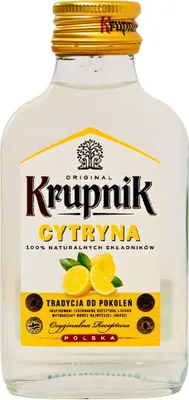 Produktbild von Krupnik Zitronenlikör Cytryna 100ml 30% vol.
