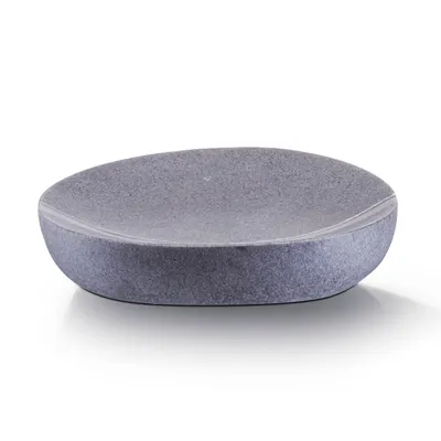 Produktbild von Zeller Seifenschale, Steinoptik, Polyresin 12x12x2,2