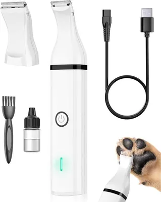 Image de Kit de ciseaux et d'outils de toilettage pour chiens