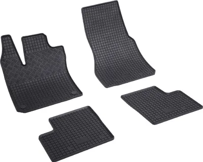 Produktbild von Z543938 Voll-Gummifußmatten passend für Smart ForFour 2 W453 Schrägheck Hatchback 5türer 2014-2021