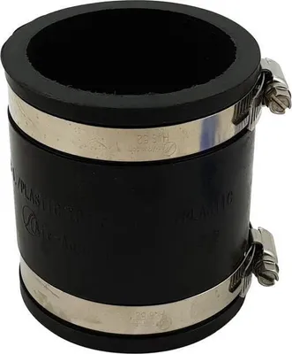 Produktbild von 50 mm Flexible Muffe Rohrverbinder Gummimuffe Flexmuffe