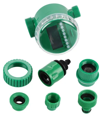 Produktbild von Elektronischer Sprinkler-Steuerungs-Timer, digitaler automatischer Bewässerungs-Timer aus Kunststoff für Rasen, Balkon, Innenhof