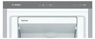 Immagine prodotto di Congelatore verticale 60cm 242l nofrost grigio Bosch GSN36VLEP