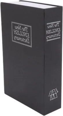 Obrázek produktu pro Bezpečnostní skříňka s číselným zámkem a tajným kódem, černá, 24 cm
