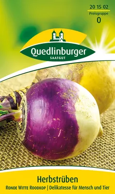 Produktbild von Quedlinburger Saatgut - Herbstrübe - Samen - 201502
