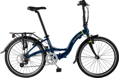 Produktbild von Dahon Unisex Fahrrad Briza D8 Faltrad, 8 Gang, 24", blau