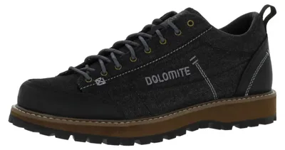 Produktbild von Dolomite 54 Low Denim leichte und komfortable Herren Halbschuhe mit rahmengenähter Sohle Black EU 42