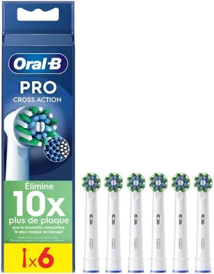 Produktbild von Braun Oral-B Pro CrossAction Aufsteckbьrsten 6 Stk.