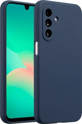 Zdjęcie produktu dla Accezz Liquid Silicone Backcover dla Samsung Galaxy A26 - ciemnoniebieski