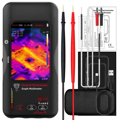 Productafbeelding van Warmtebeeldcamera, 428x320 resolutie, ingebouwde multimeter, SH9A
