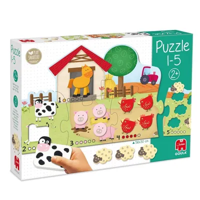 Produktbild von Goula Puzzle 1-5   21-teilig